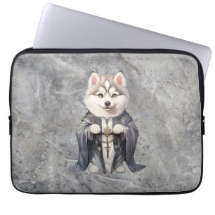 Housse Pour Ordinateur Portable Priest King Siberian Husky Dog