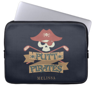 Housse Pour Ordinateur Portable Putt Pirates Golf Hobby Sports