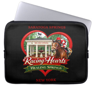 Housse Pour Ordinateur Portable Racing Hearts And Healing Springs - laptop case
