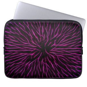 Housse Pour Ordinateur Portable Radio rose Fire Flower Abstract