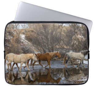 Housse Pour Ordinateur Portable Ranch du cheval Hideout