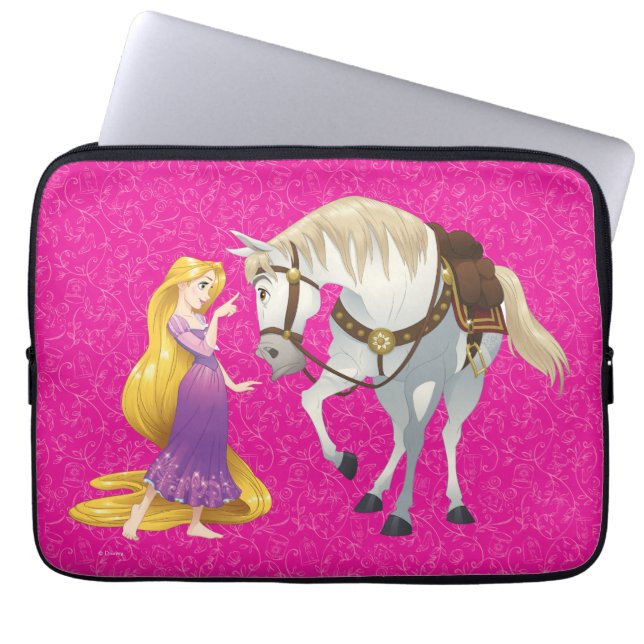 Housse Pour Ordinateur Portable Rapunzel | Besties 4Ever (Devant)