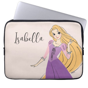 Housse Pour Ordinateur Portable Rapunzel en mouvement