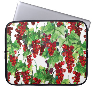 Housse Pour Ordinateur Portable Red Currant Motif sans joint