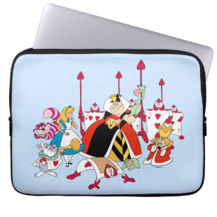 Housse Pour Ordinateur Portable Reine des Coeurs Cour d'arrêt