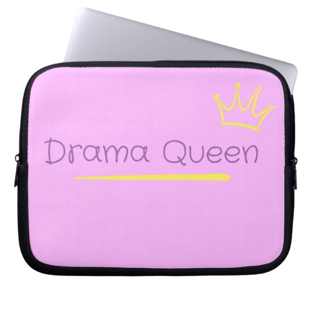 Housse Pour Ordinateur Portable Reine du Drame (Devant)