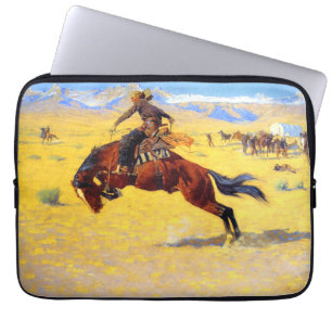 Housse Pour Ordinateur Portable Remington Old West Horse et Cowboy