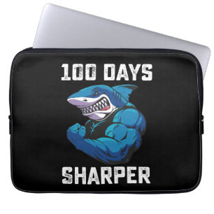 Housse Pour Ordinateur Portable Requin plus tranchant de 100 jours Gymnase de la 1