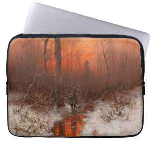Housse Pour Ordinateur Portable Retour à la maison au coucher du soleil - Désiré T