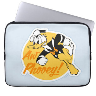 Housse Pour Ordinateur Portable Rétro Badge Donald Duck "Oh zut alors"