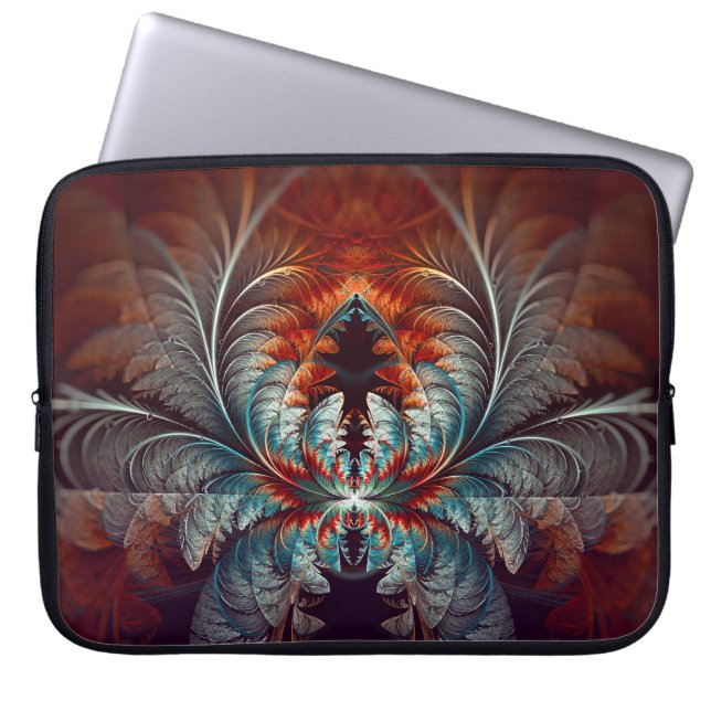 Housse Pour Ordinateur Portable Rêve gelé Art fractal Abstrait (Devant)