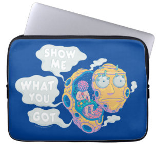 HOUSSE POUR ORDINATEUR PORTABLE RICK ET MORTY™   MONTRE-MOI CE QUE TU AS