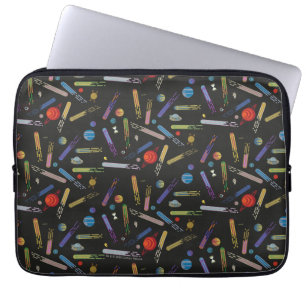 Housse Pour Ordinateur Portable RICK ET MORTY™   Motif de la comète spatiale
