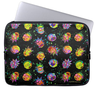 Housse Pour Ordinateur Portable RICK ET MORTY™ Motif psychédélique