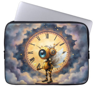 Housse Pour Ordinateur Portable Robby le Gardien du Temps ailé – Série Les Ailes d