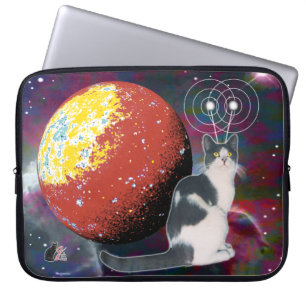 Housse Pour Ordinateur Portable Robo-Cat Hobo