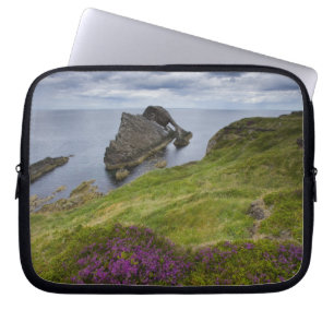 Housse Pour Ordinateur Portable Roche de violon d'arc, Portknockie, Ecosse