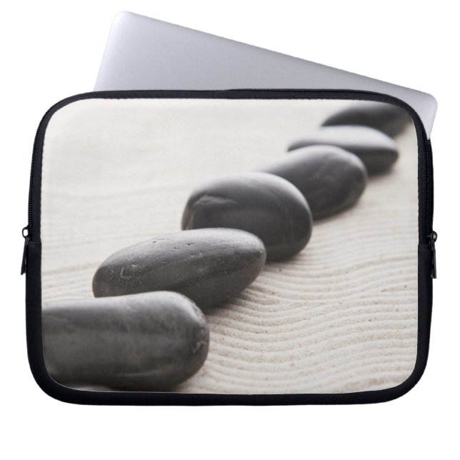 Housse Pour Ordinateur Portable Roches sur le sable (Devant)