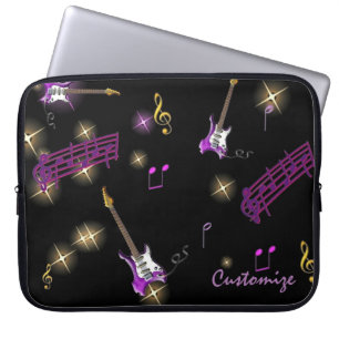 Housse Pour Ordinateur Portable Rock Star Music Arrière - plan Portable Sleeve