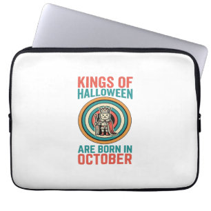 Housse Pour Ordinateur Portable Rois d'Halloween octobre Anniversaire Vintage Shir