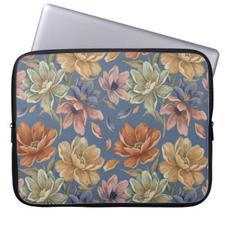 Housse Pour Ordinateur Portable Romantic Cottage Flowers