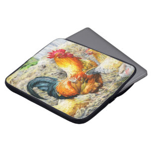 Housse Pour Ordinateur Portable Rooster Fière