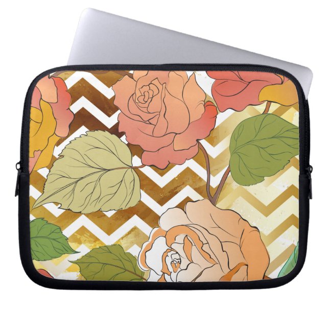 Housse Pour Ordinateur Portable Rose 28 (Devant)