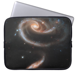 Housse Pour Ordinateur Portable Rose des galaxies
