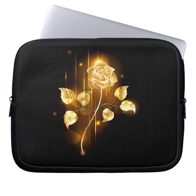 Housse Pour Ordinateur Portable Rose d'or ( rose d'or ) (Devant)