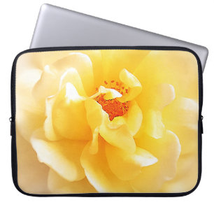 Housse Pour Ordinateur Portable Rose jaune blanc Couleurs douces