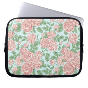 Housse Pour Ordinateur Portable Rose rose Jardin Bouquet Motif