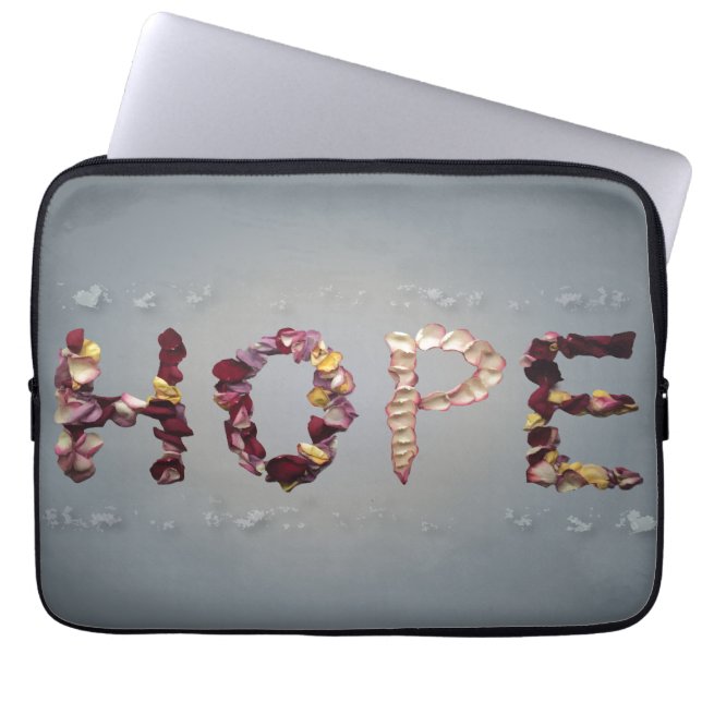 Housse Pour Ordinateur Portable Roses optimistes (Devant)