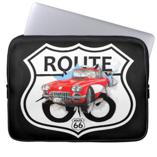 Housse Pour Ordinateur Portable Route 66 life style love the freedom