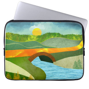 Housse Pour Ordinateur Portable Route d'or
