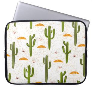 Housse Pour Ordinateur Portable Sable De Cactus : Style Mexicain Sans Couleur.