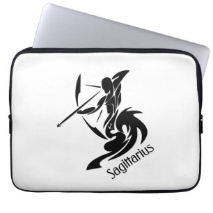 Housse Pour Ordinateur Portable Sagittaire Symbole et Signe du Zodiaque
