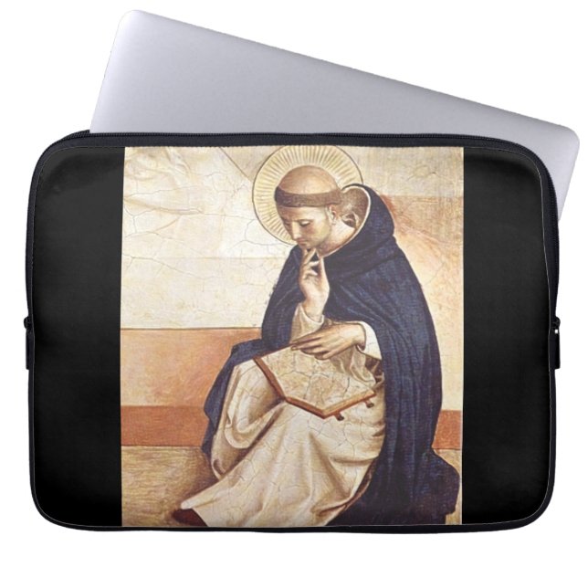 Housse Pour Ordinateur Portable Saint Dominic de Guzman par Fra Angelico (Devant)