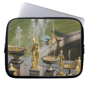 Housse Pour Ordinateur Portable Saint-Pétersbourg, fontaines de la Grande Cascade