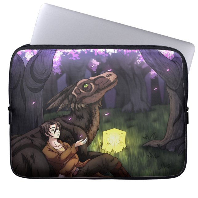 Housse Pour Ordinateur Portable Saison Sakura (Devant)