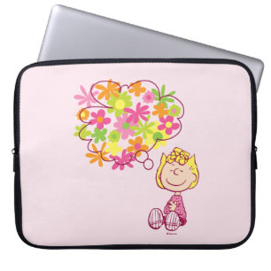 Housse Pour Ordinateur Portable Sally pense aux fleurs