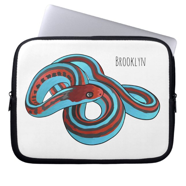 Housse Pour Ordinateur Portable San Francisco garter snake (Devant)