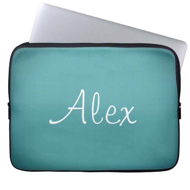 Housse Pour Ordinateur Portable San Telmo Alluring Aqua (Devant)