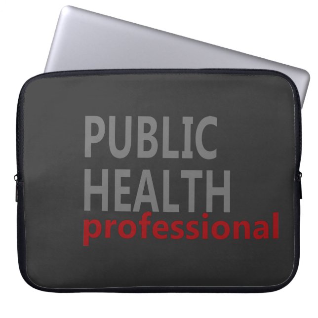 Housse Pour Ordinateur Portable santé publique (Devant)