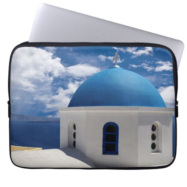 Housse Pour Ordinateur Portable Santorin, Grèce Portable (Devant)