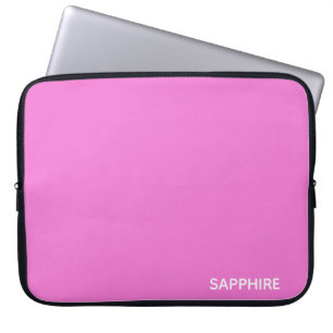 Housse Pour Ordinateur Portable Sapphire pink colour