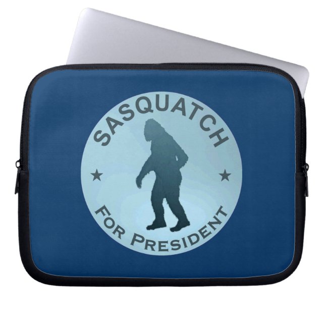 Housse Pour Ordinateur Portable Sasquatch, Président (Devant)