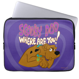 Housse Pour Ordinateur Portable Scooby-Doo effrayé