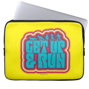 Housse Pour Ordinateur Portable Scooby et le graphique "Get Up & Run"