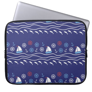 Housse Pour Ordinateur Portable Sea Life : Vintage Motif sans fil