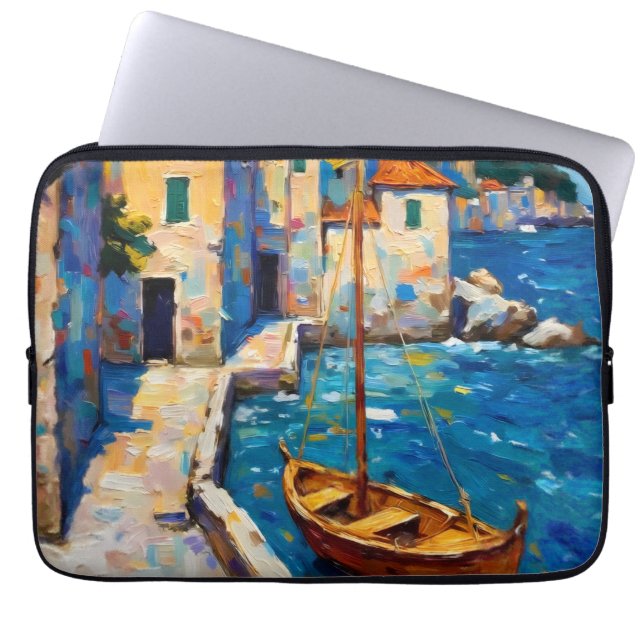 Housse Pour Ordinateur Portable Seaside in Europe (Devant)